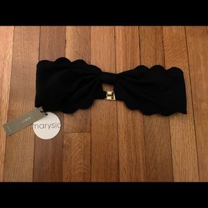 Marysia Swim Antibes Bikini Top Black